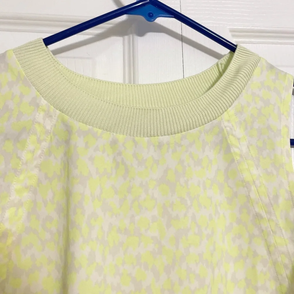 Athleta Zephyr Refined Tank in Yellow Leopard - Picture 5 of 6